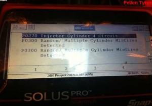 Engine computer peugeot 206 injector