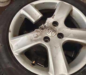 How Not to get at Your Locking Wheel Nuts