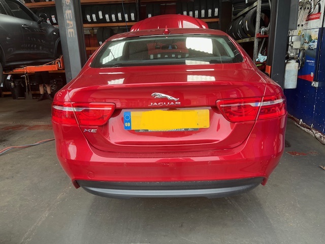Jaguar in for Aircon Condenser