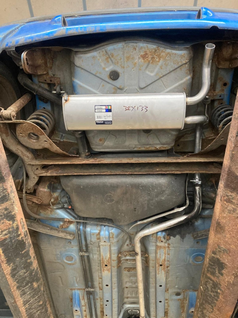Citroen C1 for New Exhaust System Fitting