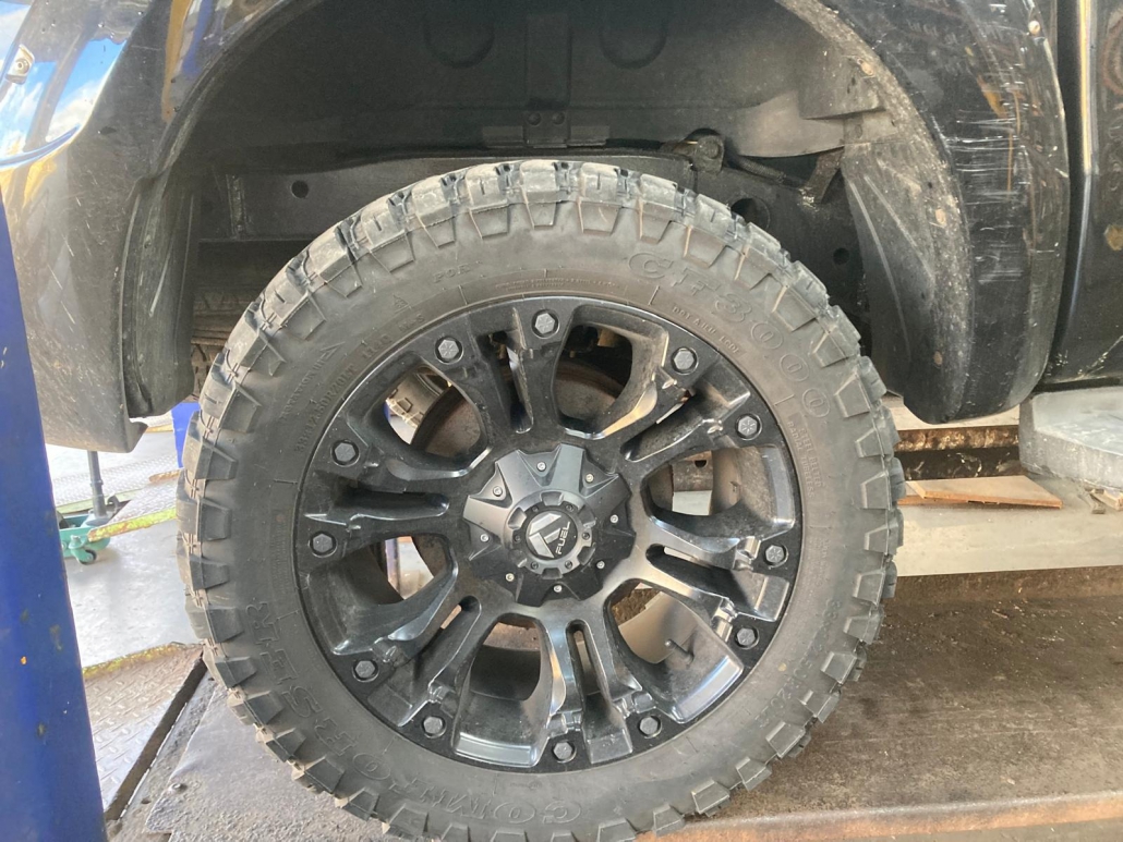Ford Ranger for 4 New Tyres