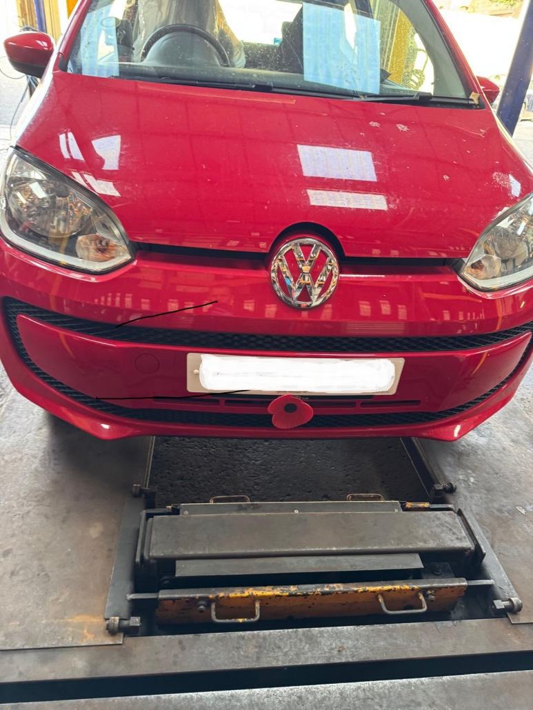 VW Polo Air Con Repair in Halifax – Melted Condenser Replaced