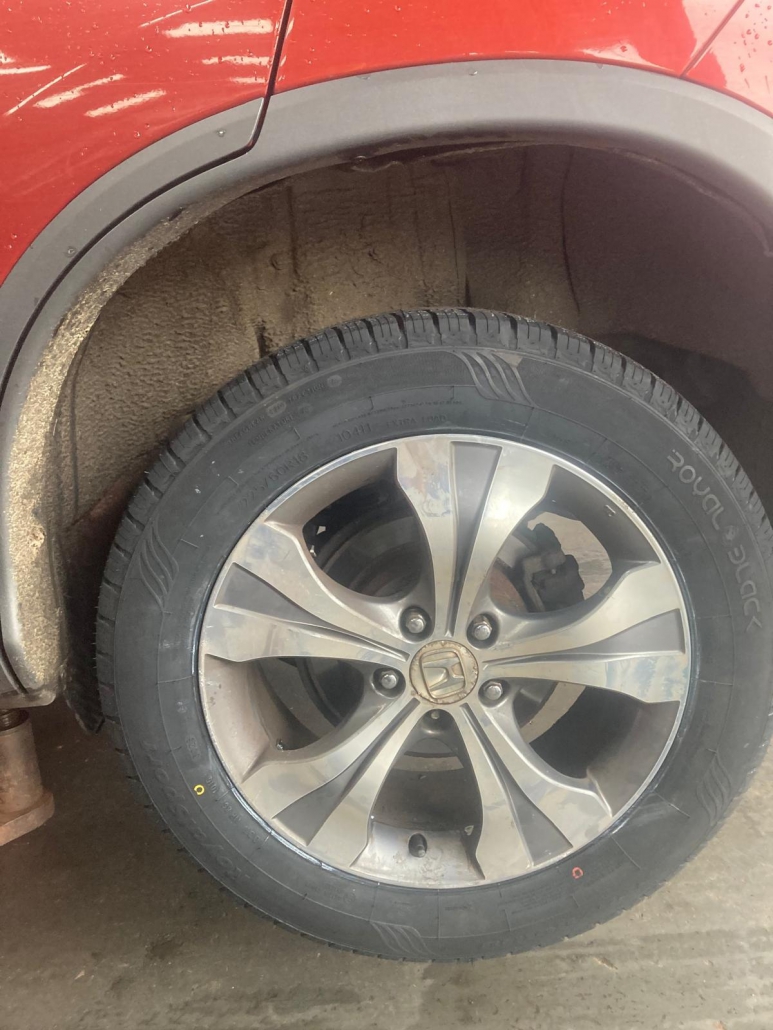 Honda CRV for 4 x Royal Blacks