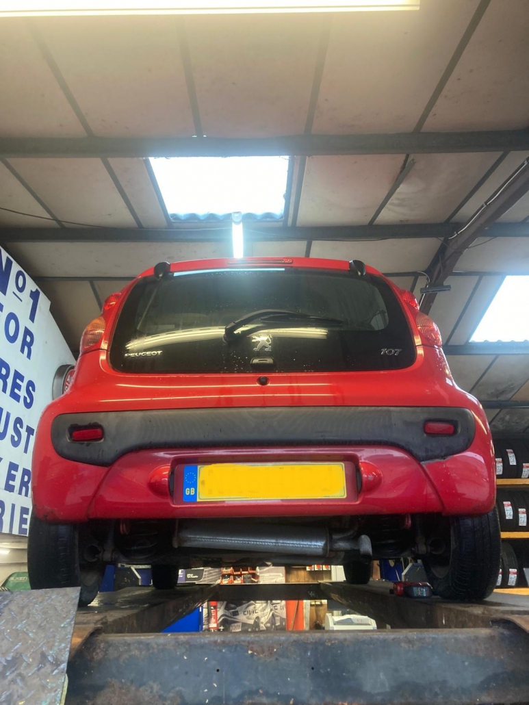 Peugeot-107-Exhaust-Halifax