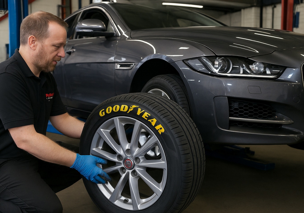 Jaguar-Four-Goodyear Tyres