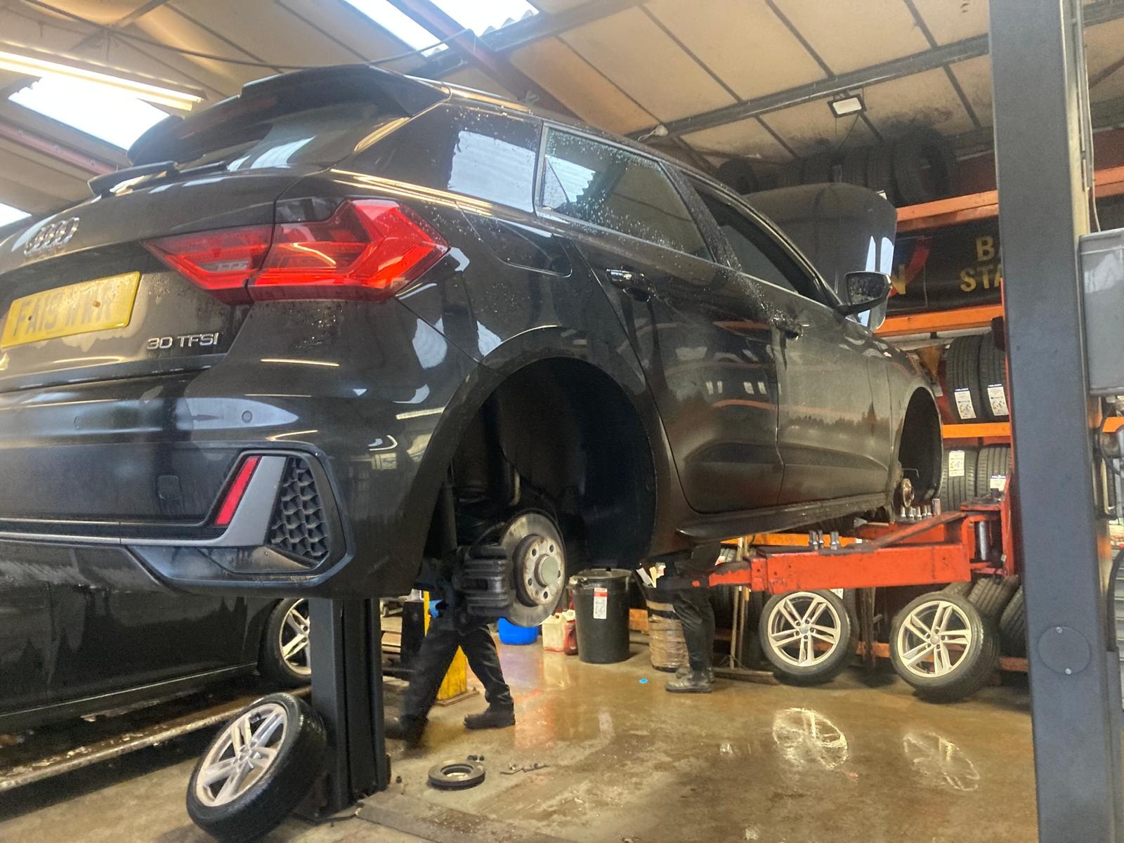 Audi A1 for new Brake Discs