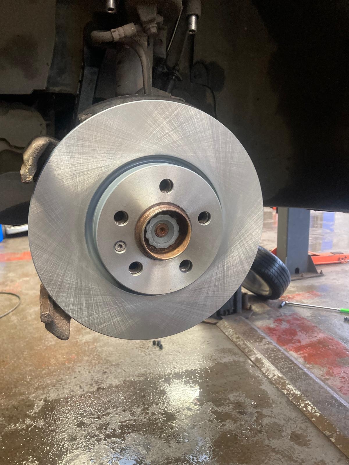 Audi A1 for new Brake Discs
