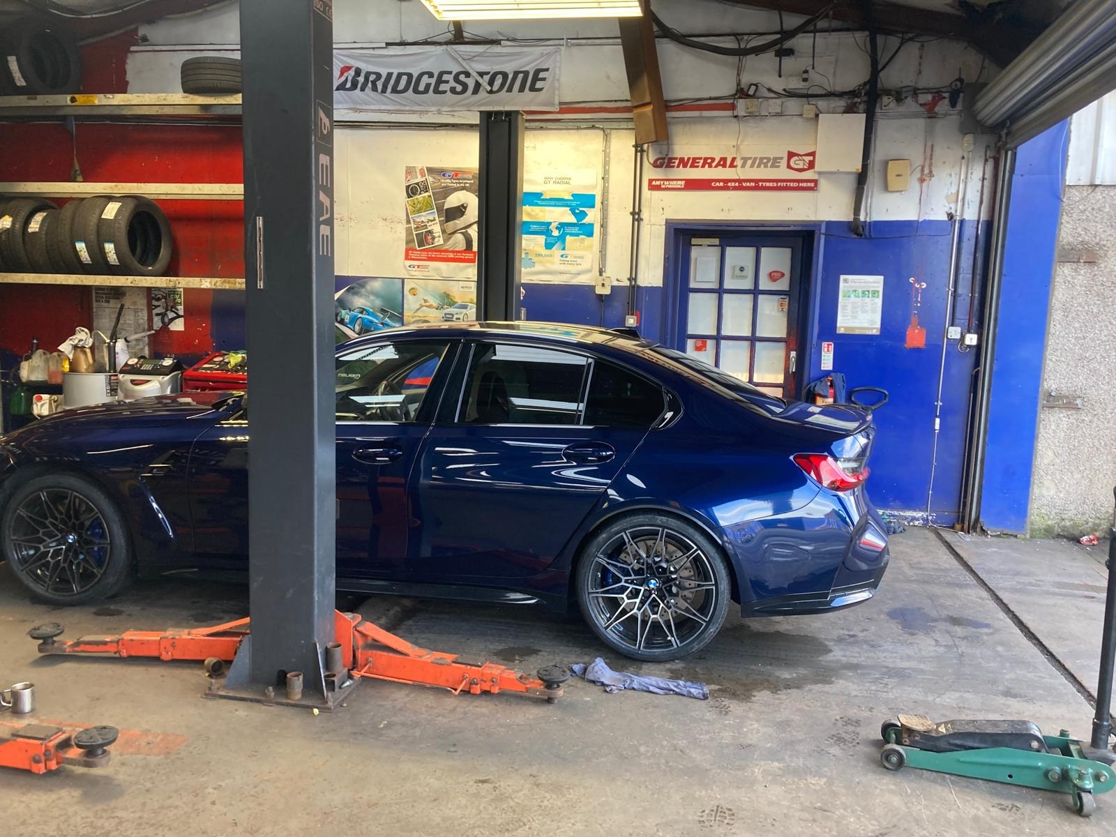 BMW M3 for 4 Pirelli P Zero Tyres