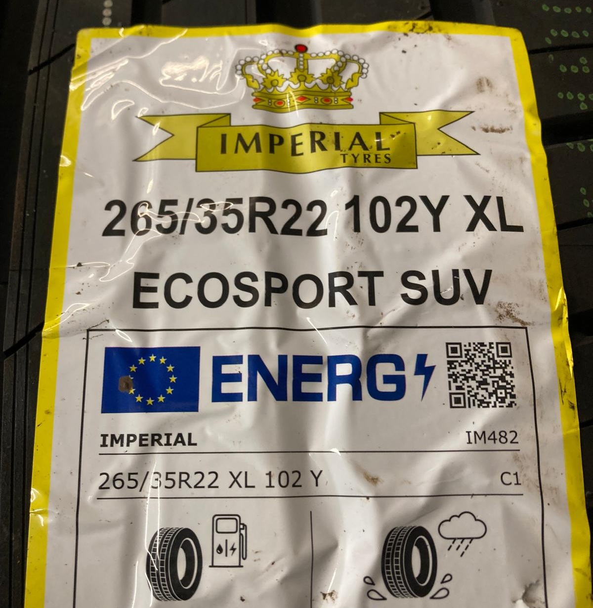 Jaguar with Pothole Damaged Wheel