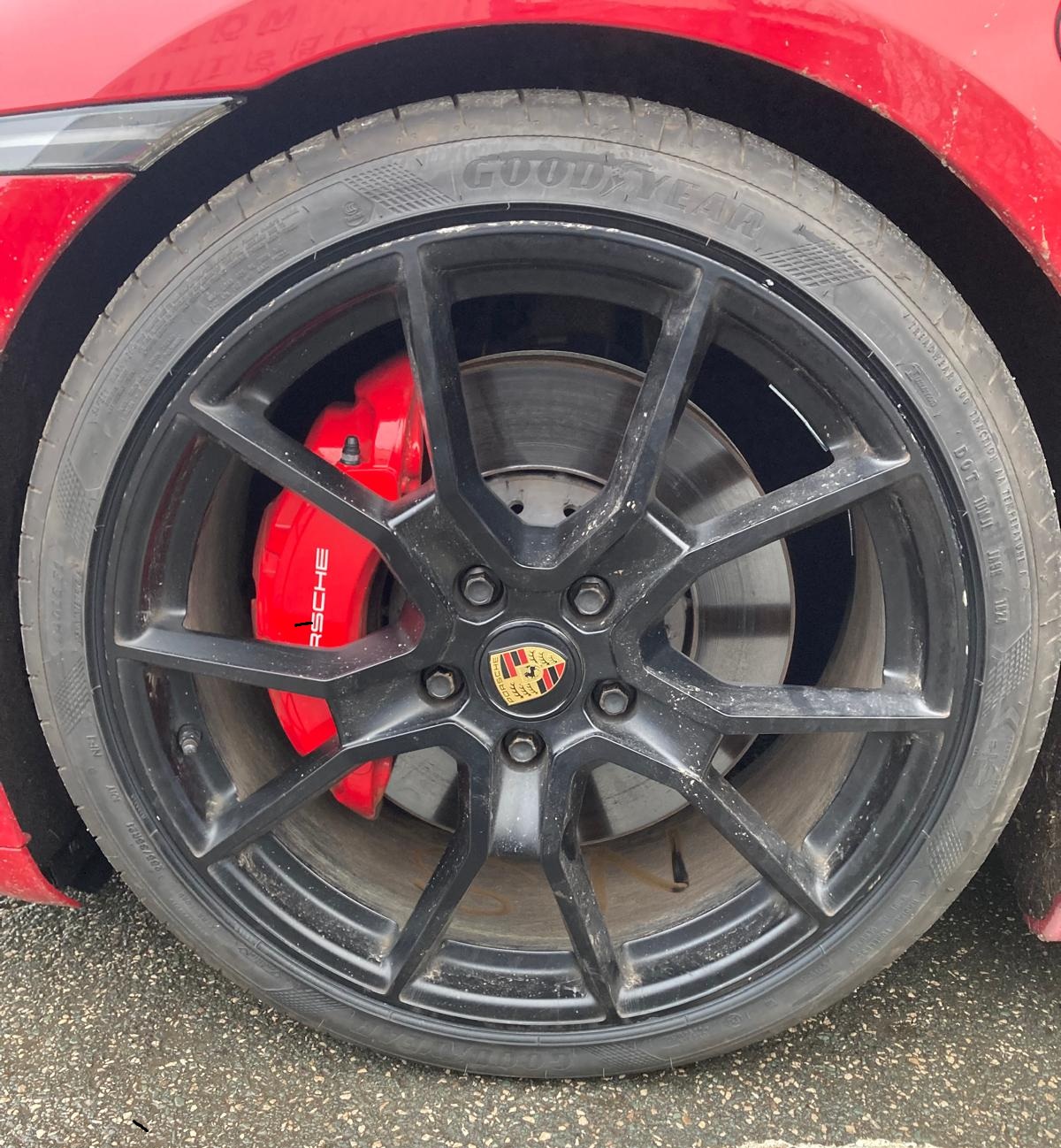 Porsche Taycan for Goodyear Tyres