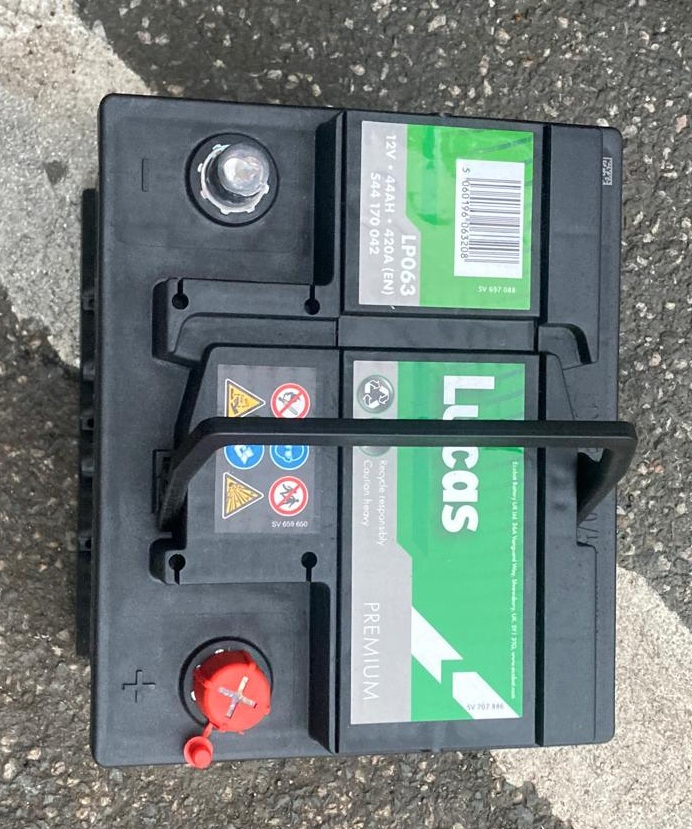 Ford Fiesta for New Lucas Battery