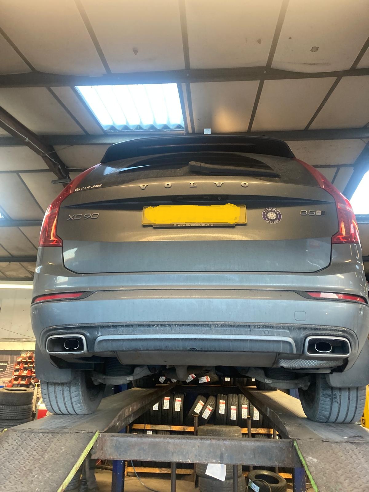 Volvo XC90 for new Michelin Tyres