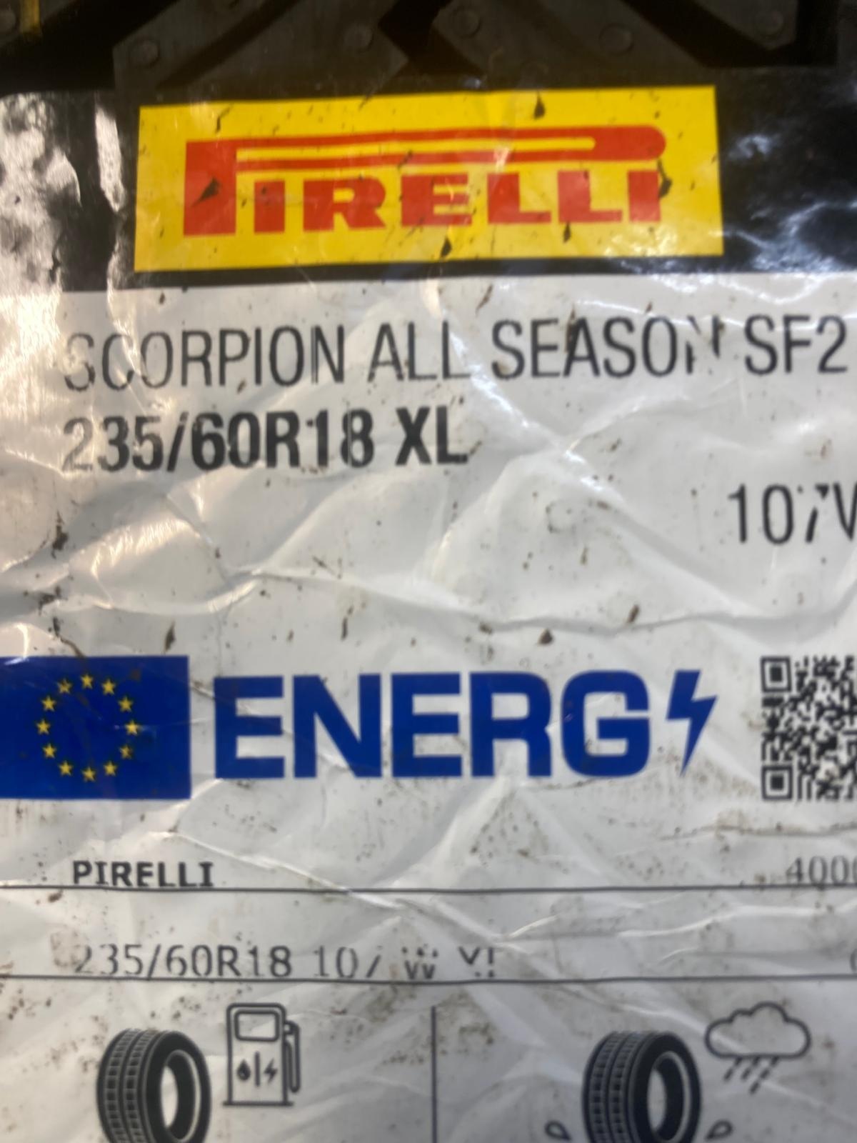 Volvo XC60 New Pirelli Scorpion Tyres