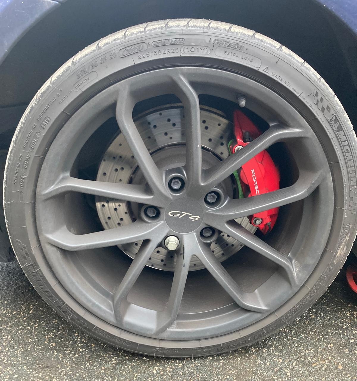 Porsche GT 4 for Michelin Tyres