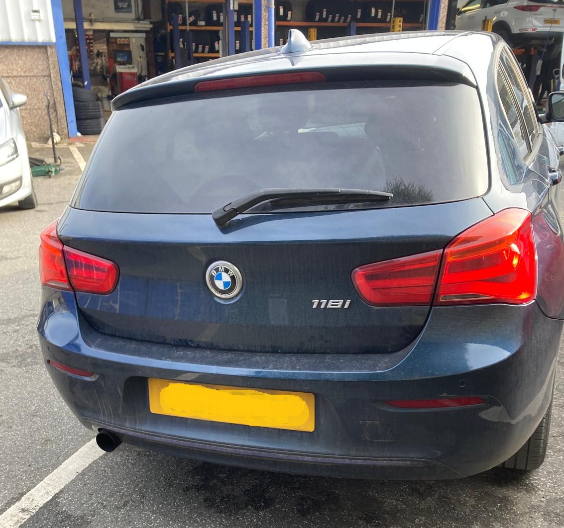 BMW 118i Tyre bead Damage