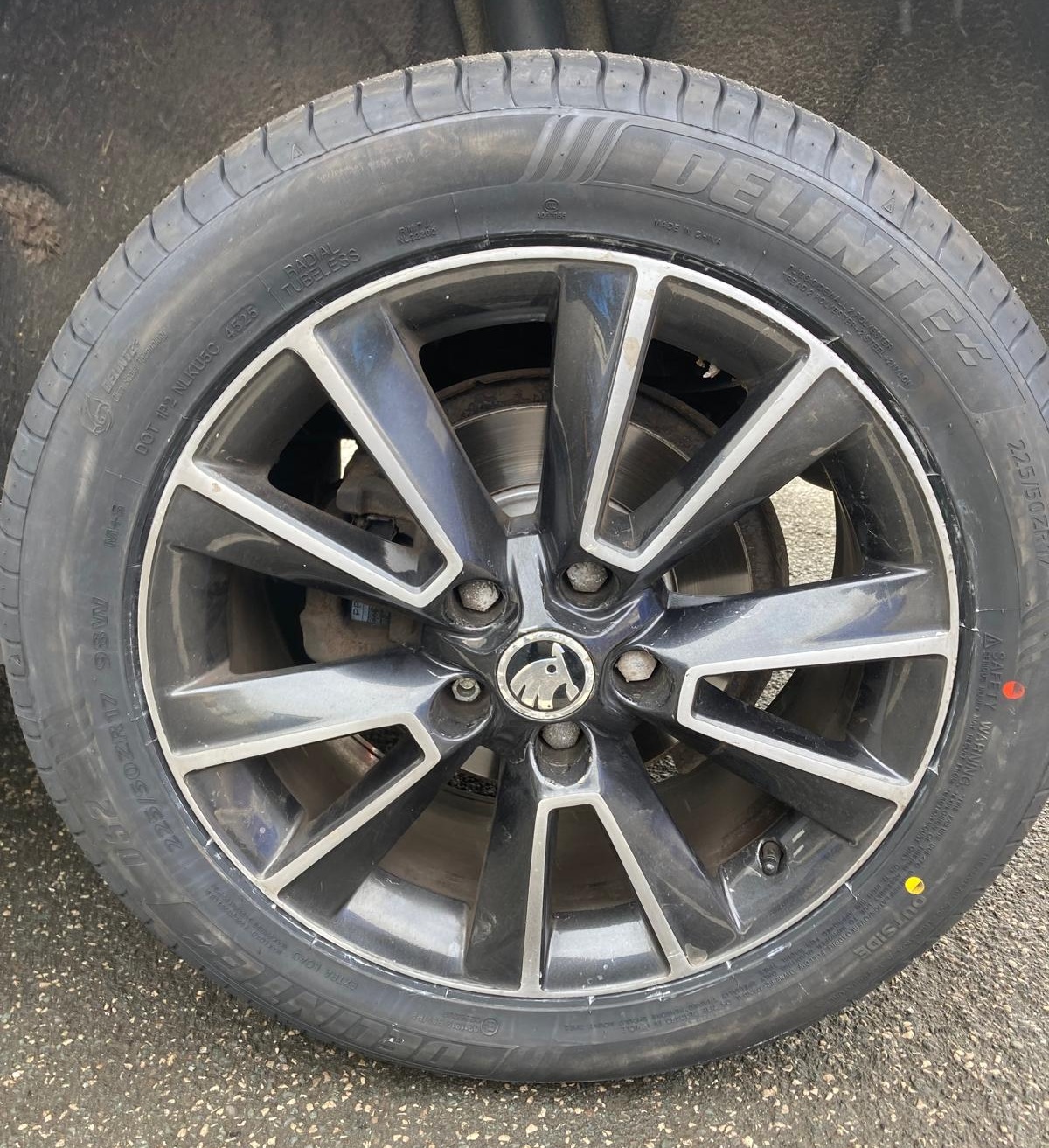 Skoda Ven for Delinte D52 Tyres