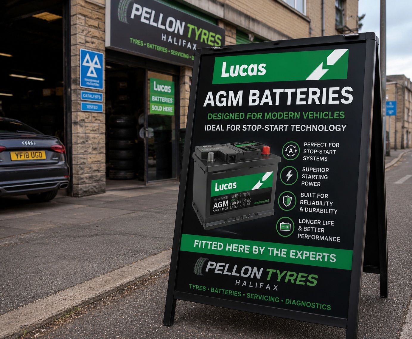 Lucas AGM Batteries for Audis