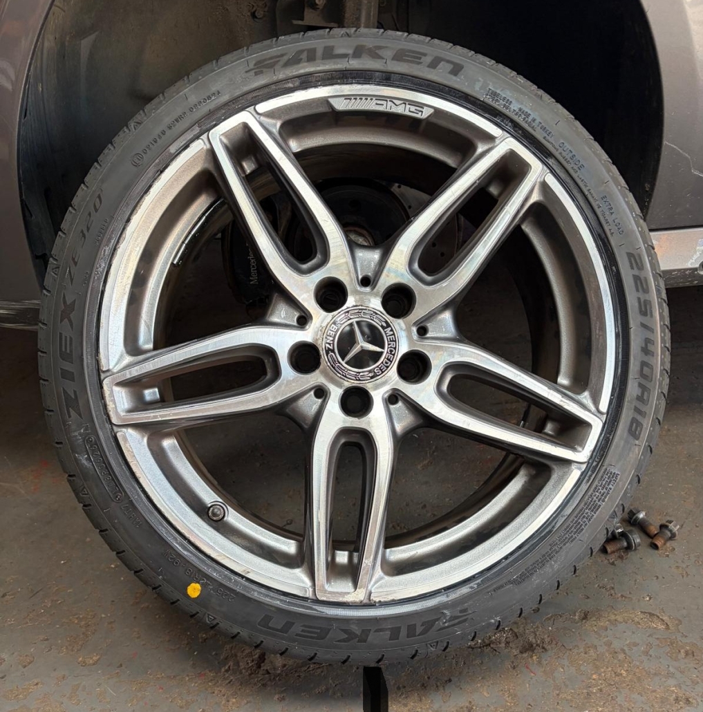 Mercedes A160 for Falken Tyres