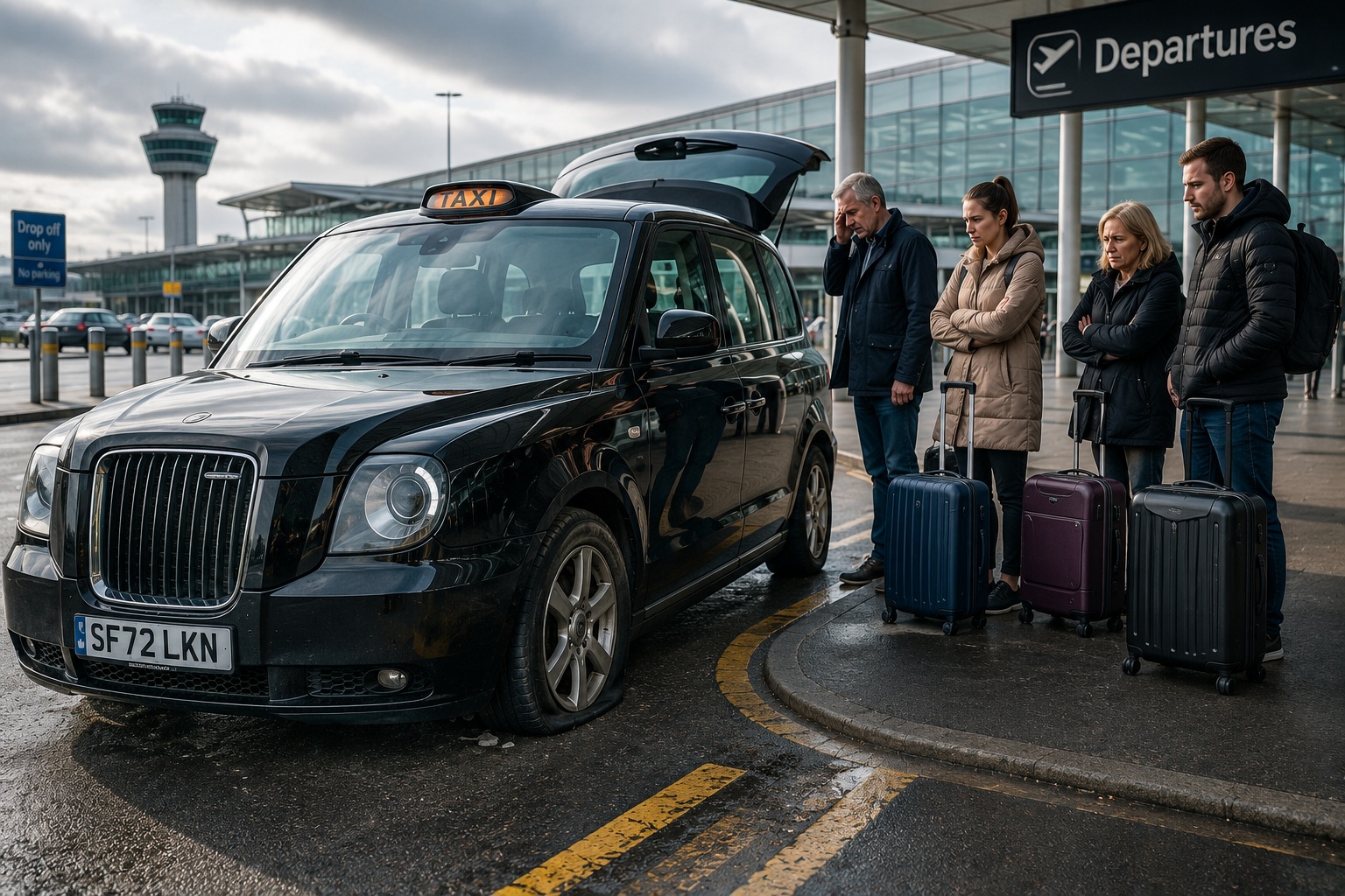 Should Taxis Use Run-flat Tyres
