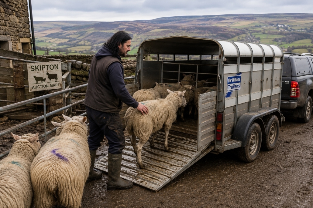 New Tyres for Sheep Farmer