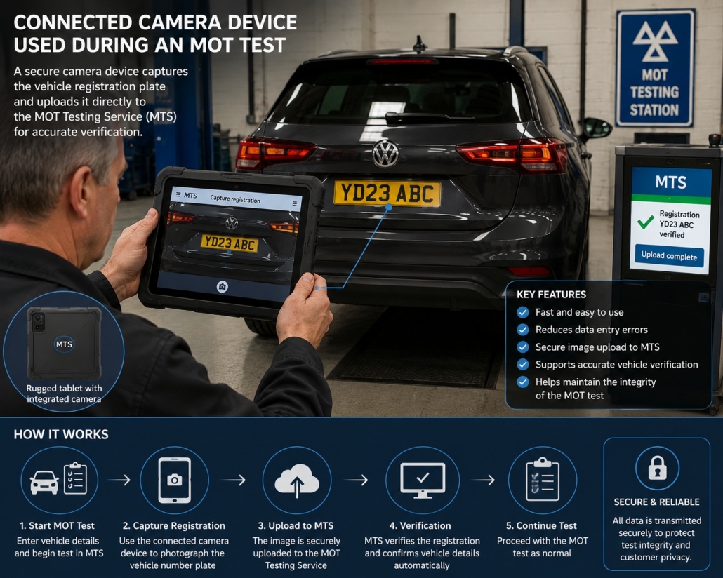 Cameras and the MOT Test