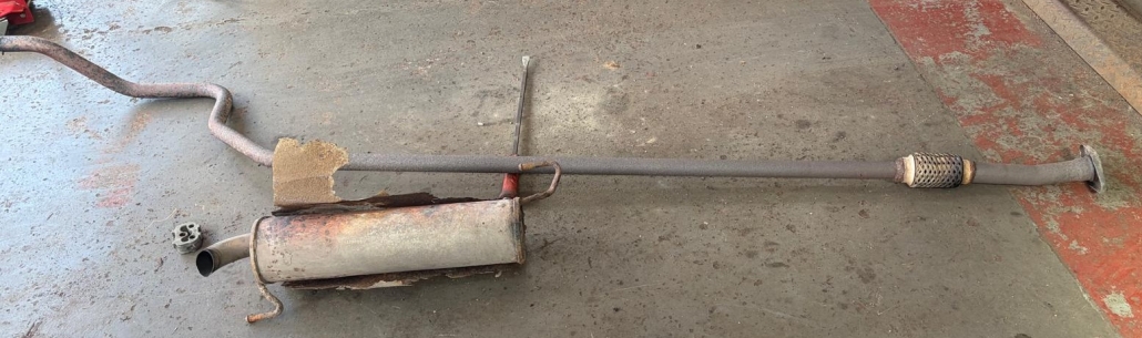 Fiat Punto Exhaust Replacement