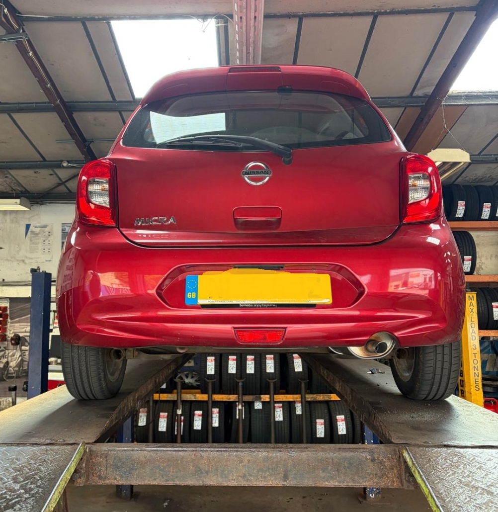 Nissan Micra for New Back Box