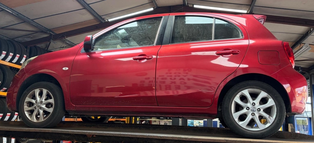Nissan Micra for New Back Box