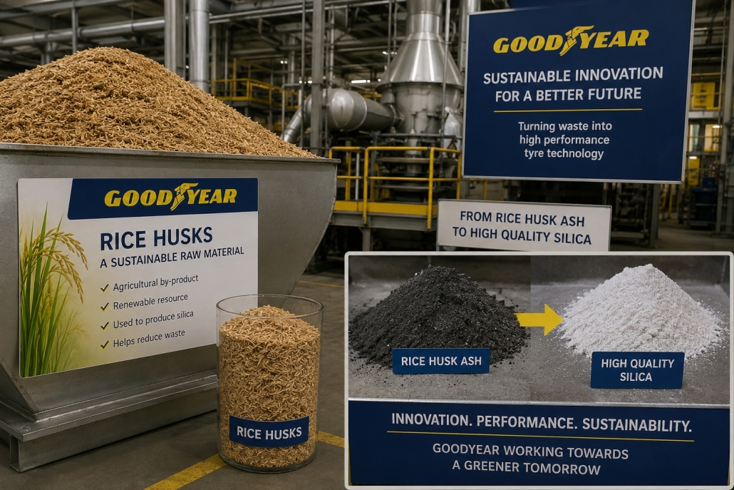 Goodyear Tyres Use Rice Husks