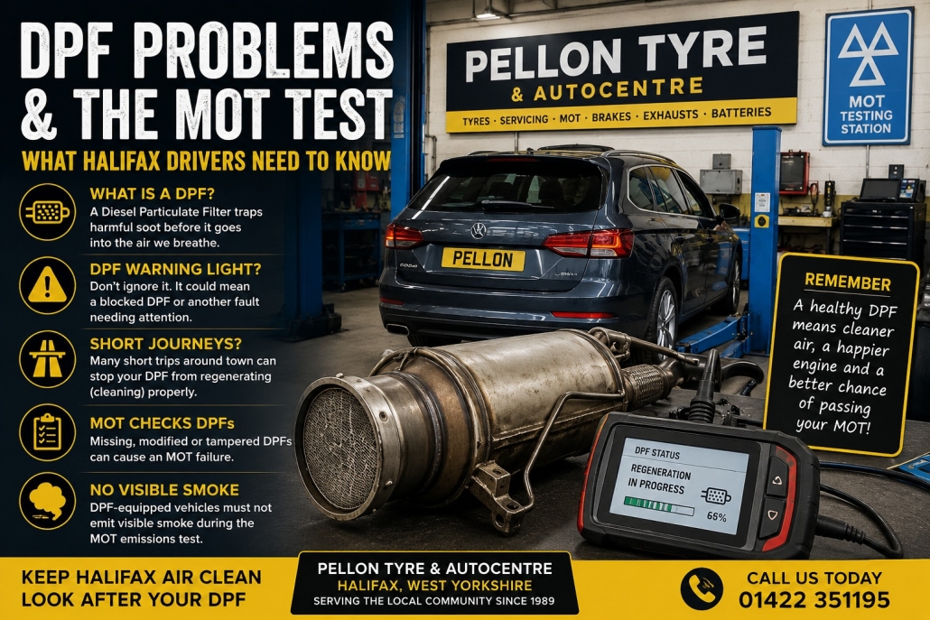 DPF Problems and the MOT Test
