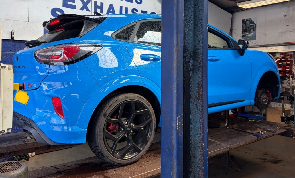 Ford Puma for new Michelin Tyres