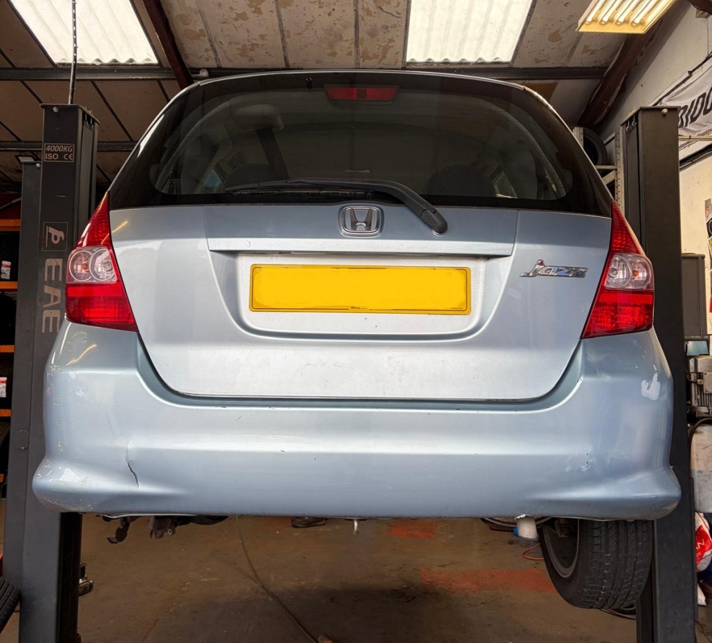 Honda Jazz with Brake Problem