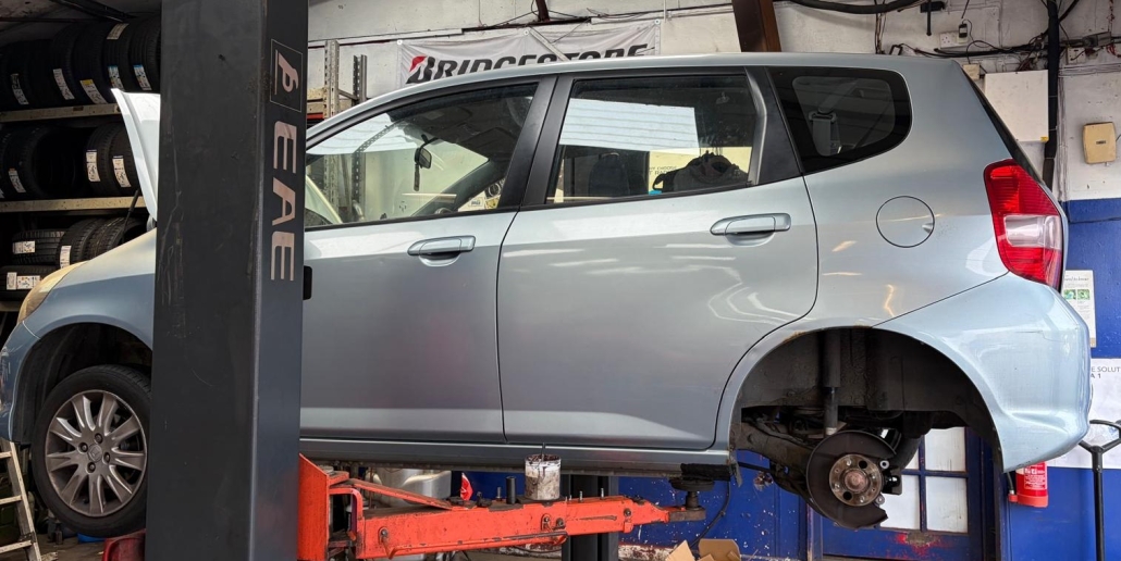 Honda Jazz with Brake Problem