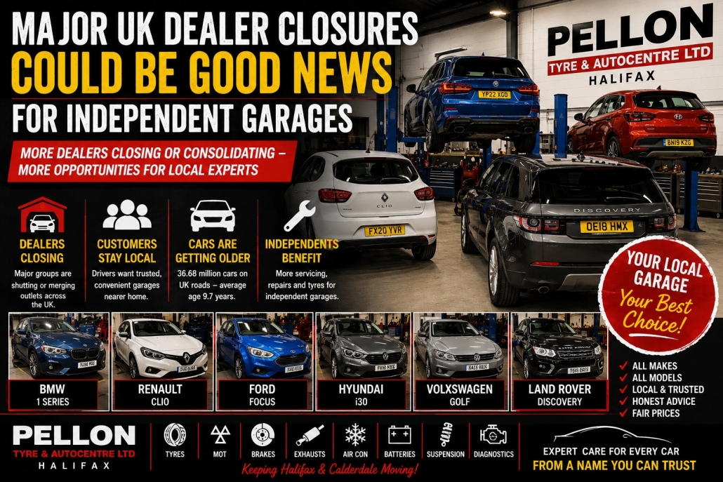 Major UK Dealer Closures