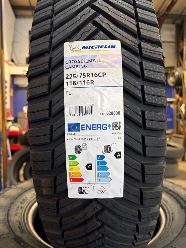 Michelin CrossClimate Camping Tyres