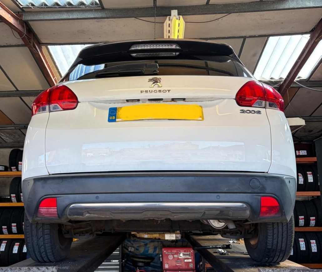 Peugeot 2008 Exhaust Repair in Halifax