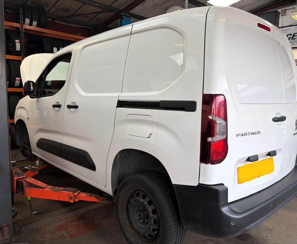 Peugeot Van Suspension Problem