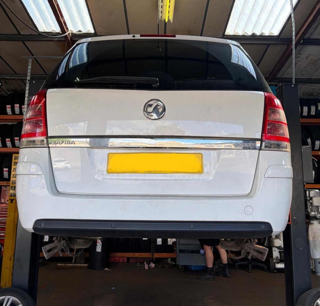 Vauxhall Zafira Rear Brake Repairs