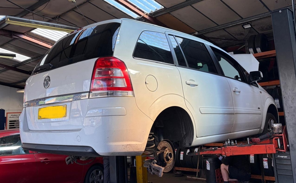 Vauxhall Zafira Rear Brake Repairs